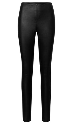 Depeche højtaljede skindleggings 50180, Black