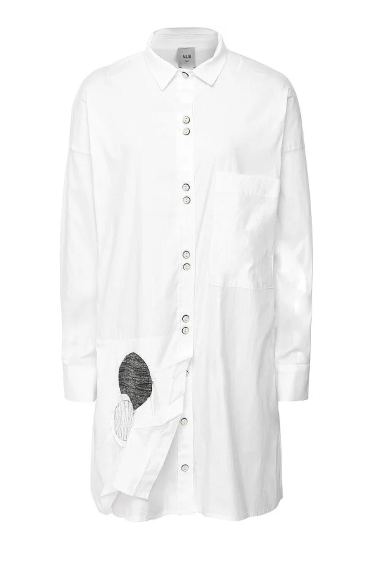 Nijii Paris Shirt 36016, White