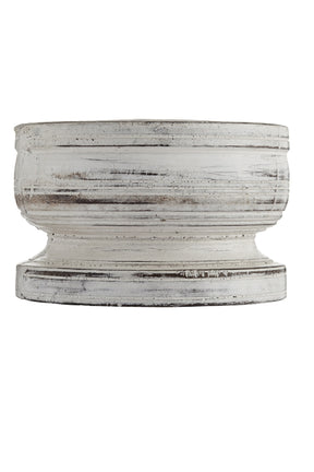 By Living VINTAGE CANDLEHOLDER WHITE