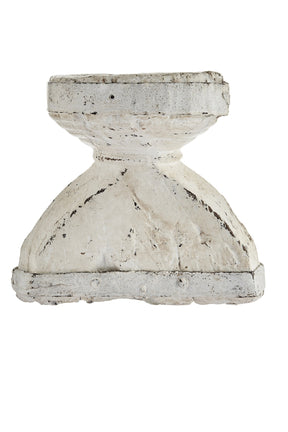 By Living VINTAGE CANDLEHOLDER WHITE